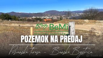 Stavebný pozemok 1208 m2, výhľad na mesto, Banská Bystrica - 2