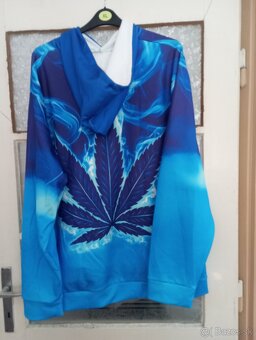 Panska modra mikina 3XXL - 2
