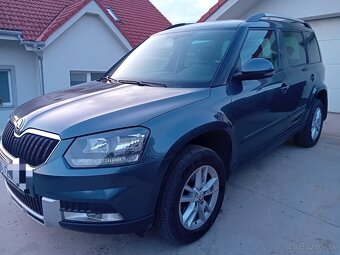 Predám Škodu YETI 2,0 tdi 4x4 DPH 2016 - 2