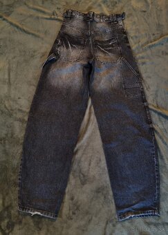 Rifle široké sivé Berschka veľ. 34 - 2