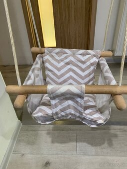 Detská hojdačka textilná Woody - 2