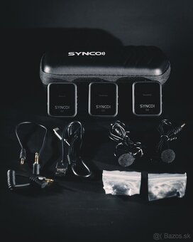 Predám bezdrôtový set mikrofónov SYNCO WAir G2 (A2) - 2