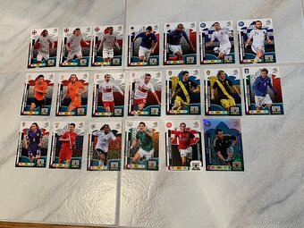 Samolepky, nálepky EURO 2016 a Adrenalyn kartičky EURO 2012 - 2