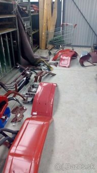 Blatníky predné a držiaky - 2