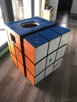 Karnevalový kostým rubíková kocka - 2
