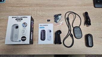 Športová kamera s príslušenstvom - 2