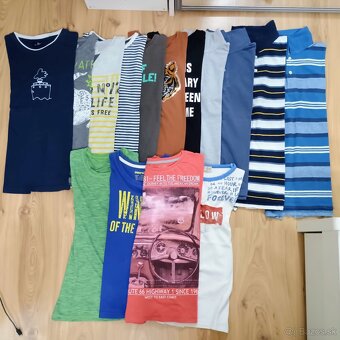 Tričká s krátkym rukávom veľ. 146/152 - 2