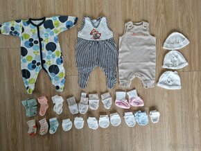 Oblečenie pre bábätko do veľkosti 56 a perinka - 2