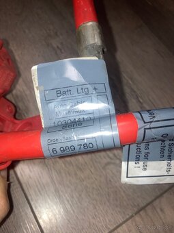 BMW e60 plusovy kabel baterie - 2