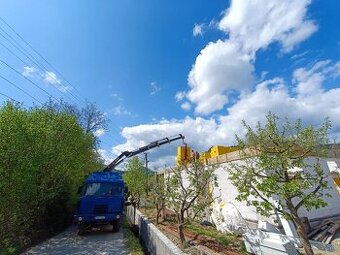 Autodoprava s hydraulickou rukou - 2