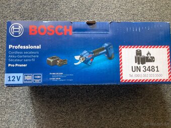 Aku záhradné nožnice Bosch Pro Pruner 12V - 2