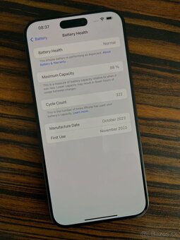iPhone 15 Pro Max, čierny titan - 2