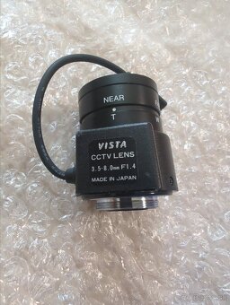 Objektív na CCTV kameru fish eye lense. Sirokouhla. - 2