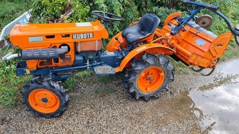 Kubota B6001 s rotavátorom - 2