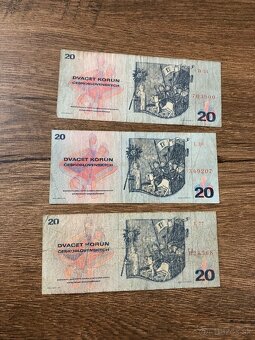 Bankovky ČSR 1 - 2
