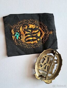 Športovy odznak s nášivkou - 2