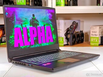 Herný notebook MSI ALPHA | 17,3" 144Hz | RX6600M 8GB | RYZE - 2