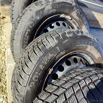 Zimné pneu 195/65r15 plechové 5x112r15 - 2