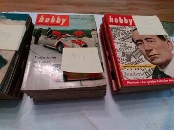 Hobby das magazin der technik rocnik 1953,1954,55,56 - 2
