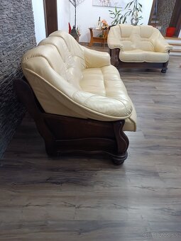 Kožená sedacia súprava - 2