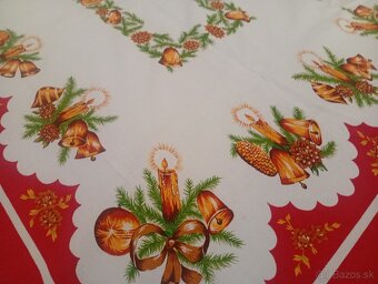 Vianočné retro obrusy - 2