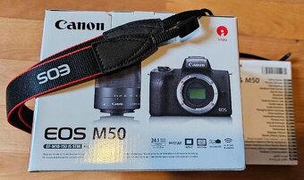Canon EOS M50 Mark II + objektív Canon 18-150mm - 2