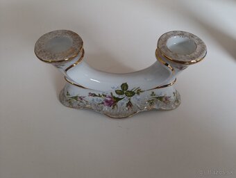 Porcelánový svietnik - 2