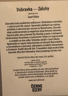 Čierne diery - Dúbravka-Záluhy - 2