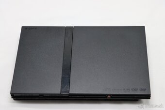 PS2 Slim SCPH-75004 + ovládač Speed Link + karta - 2