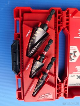 MILWAUKEE Sada stupňovitých vrtákov SHOCKWAVE™ Impact Duty™ - 2