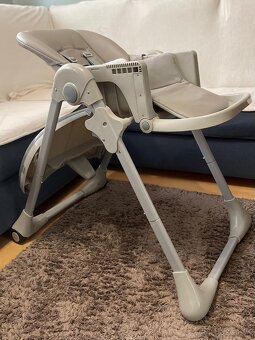 Detská stolička Kinderkraft YUMMY grey - 2