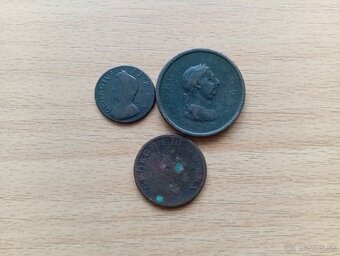Britské staré mince 3 - 2