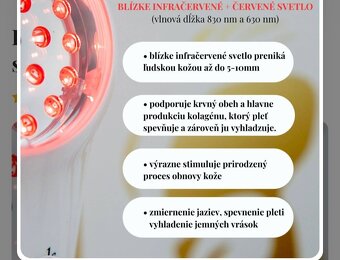 LED kozmeticky pristroj so svetelnou terapiou - 2