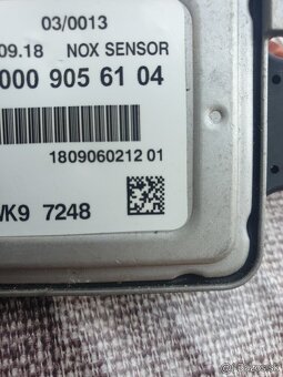 Predam senzor vstrekovania NOX Mercedes - 2