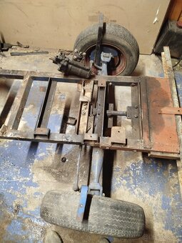 Podvozok traktora - 2