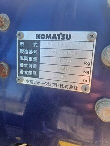 Vysokozdvižný vozík Komatsu - 2