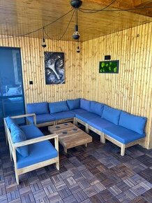 9 dielna sedacia lounge zahradna suprava masiv akacia - 2