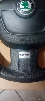 Multifunkčný volant Škoda Fabia 2 RS (5J) DSG + airbag - 2