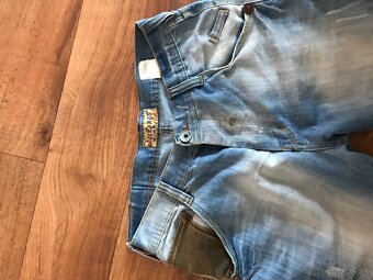 DSQUARED2 pánske riflove capri nohavice L/XL - 2