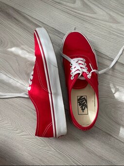 Vans Authentic Červené EU 39 - 2