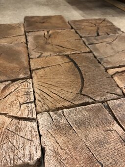 Dlažba imitacia dreva 225x225x40mm - 2
