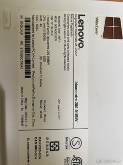 Predam PC Lenovo s monitorom Benq - 2