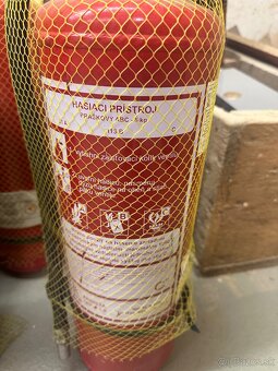 Predám práškové hasiace prístroje 6 kg (typ ABC) - 2