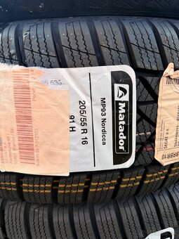 Nové zimné pneumatiky 205/35 R16 91H M+S - 2