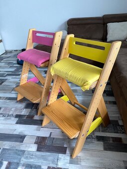 Drevená rastúca stolička - 2