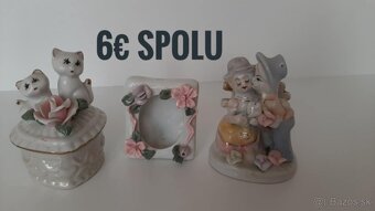 Porcelánové sošky a vázičky - 2