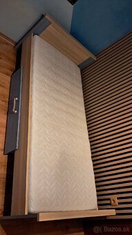 Detská posteľ s matracom a roštom - 2