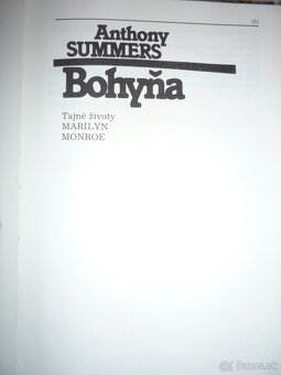 Anthony Summers - BOHYŇA - Marilyn Monroe - 2