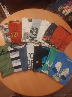 Balík MIX chlapčenského oblečenia veĺ. 122/128 na 6 až 8 r. - 2