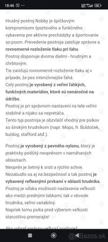 Kvalitný postroj / obojok pre psa širšia hruď - 2
